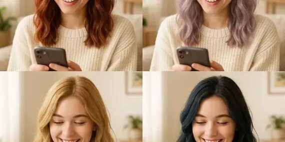 Descubra a Cor de Cabelo Perfeita para Você com Ajuda Desses Aplicativos